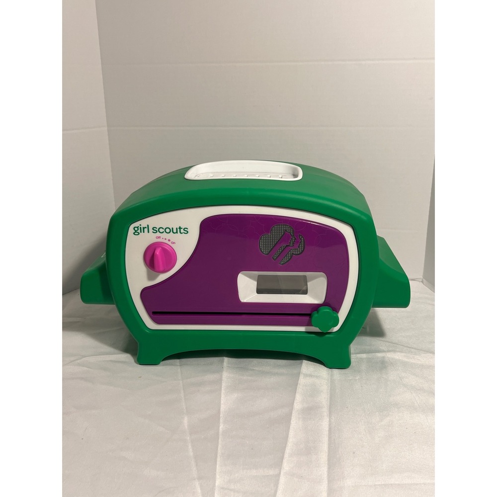 Girl Scouts Cookie Oven Wicked Cool Toys 50301 Green Purple Electric Toy Oven